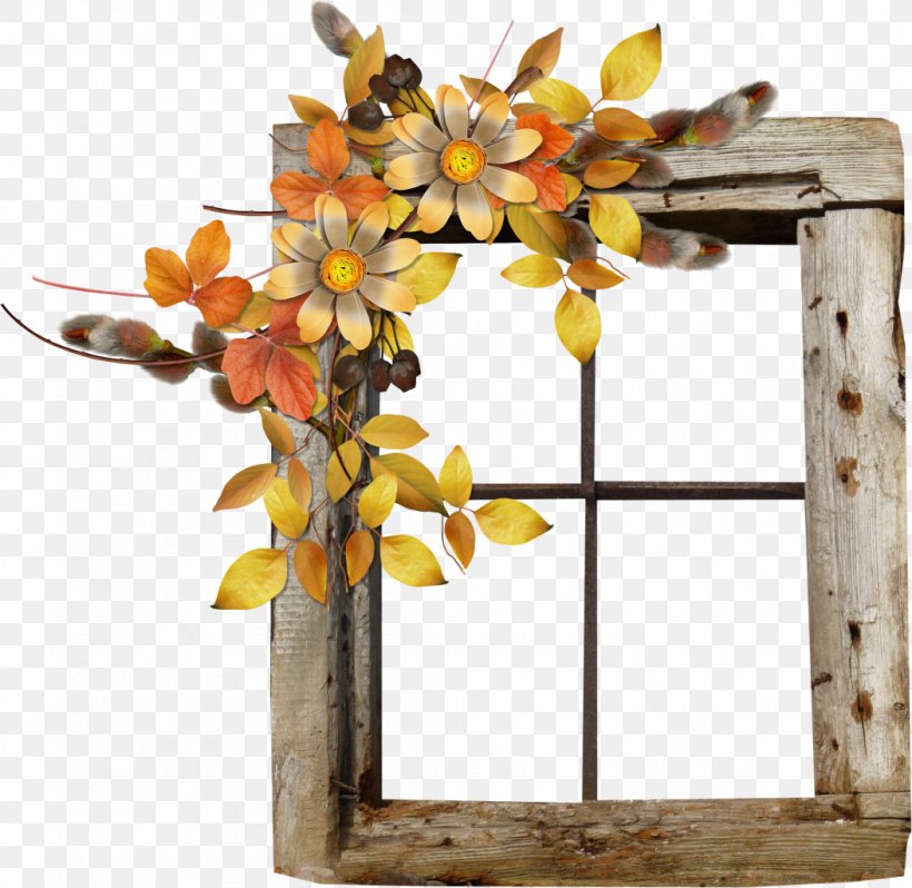 Window Picture Frames Flower Clip Art, PNG, 1052x1024px, Window, Autumn, Branch, Chambranle, Cut Flowers Download Free