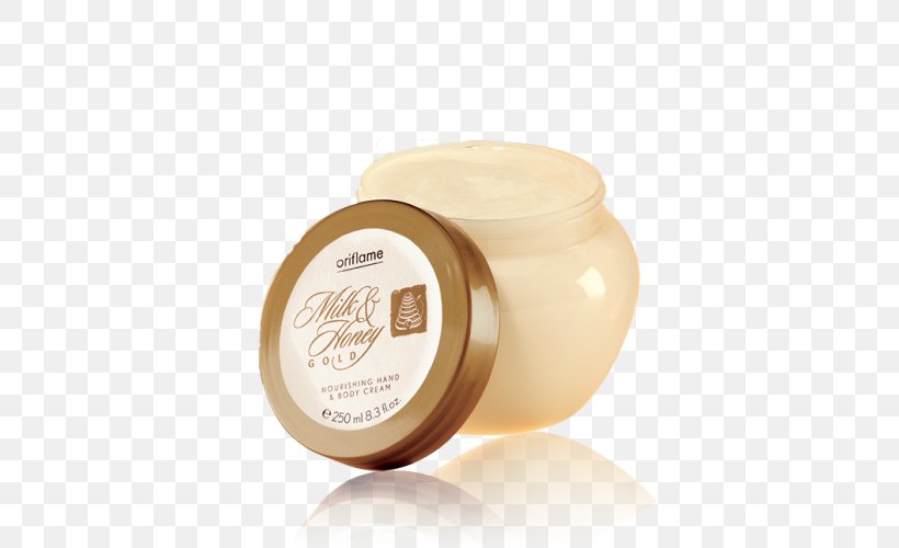 Cream Milk Lotion Oriflame Cosmetics, PNG, 500x500px, Cream, Cinnamon Roll, Cosmetics, Facial, Flavor Download Free