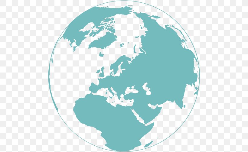 Globe Map Projection Europe Stock Photography, PNG, 504x503px, Globe, Aqua, Earth, Europe, Map Download Free