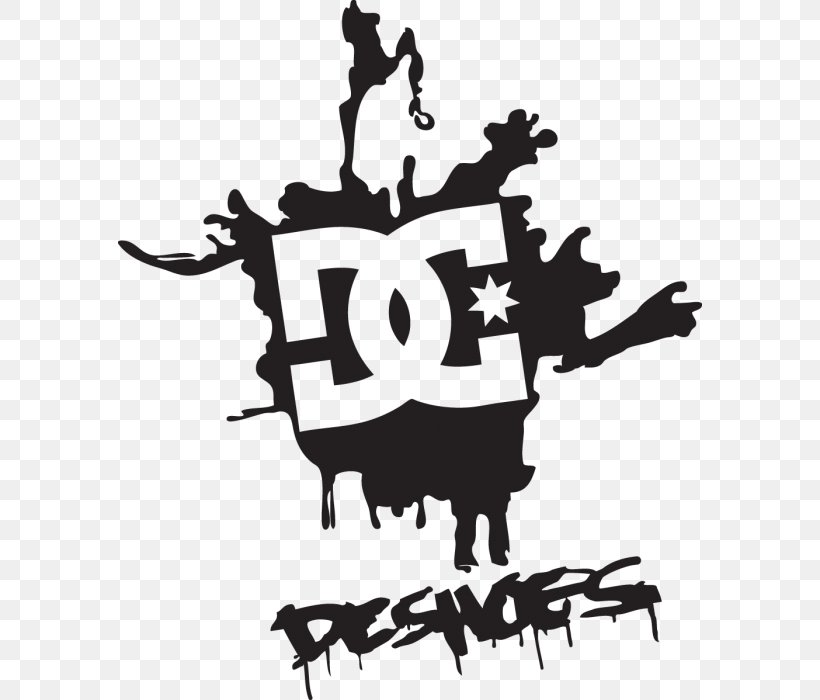 Sticker DC Shoes Decal Logo Vector Graphics, PNG, 584x700px, Sticker, Black And White, Brand, Clothing, Dc Shoes Download Free