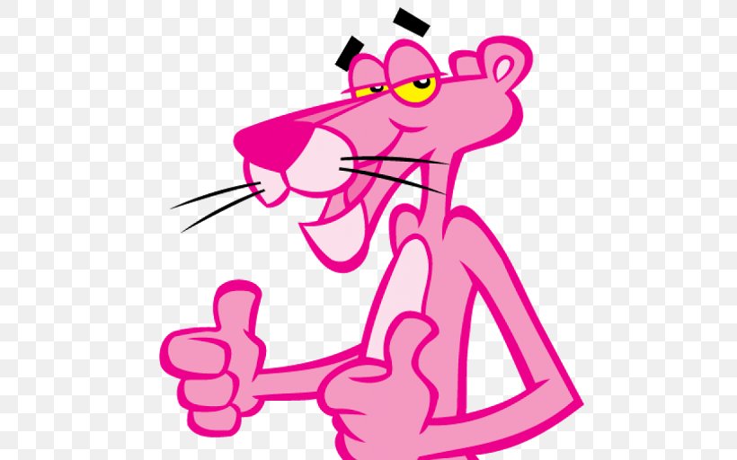The Pink Panther Theme Inspector Clouseau Pink Panthers Cartoon, PNG, 512x512px, Watercolor, Cartoon, Flower, Frame, Heart Download Free
