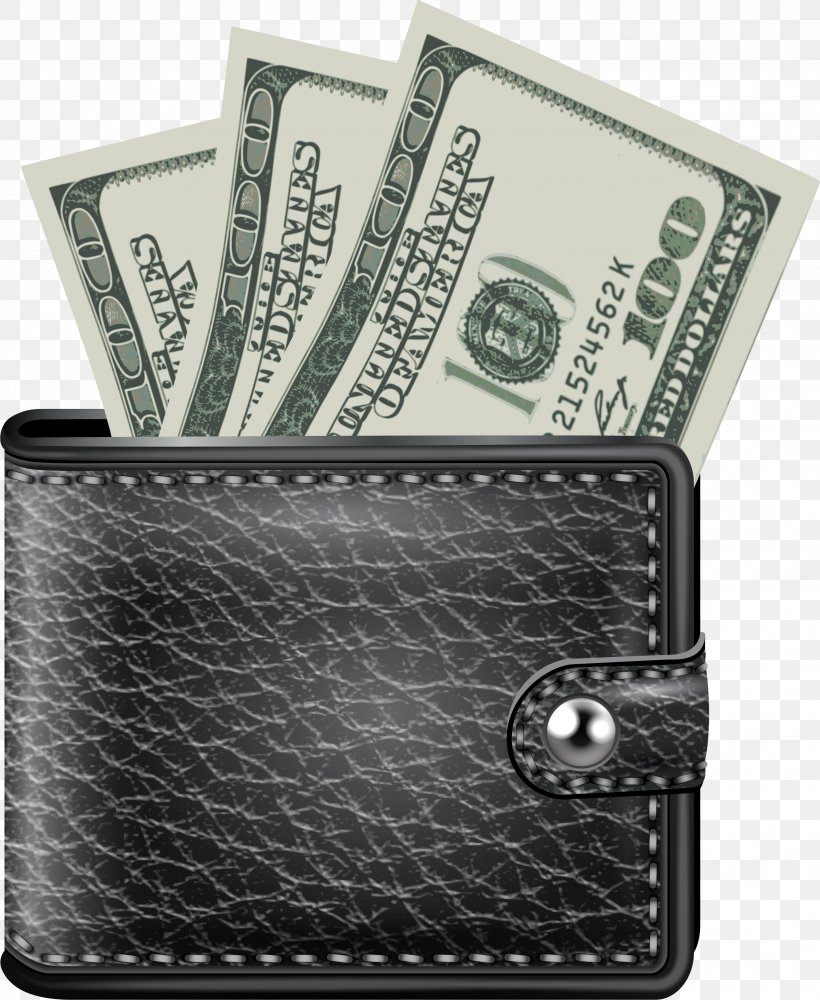 Wallet Money Clip Art, PNG, 2884x3519px, Wallet, Banknote, Cash, Coin, Currency Download Free