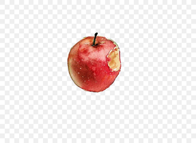 Watercolor Painting Apple Sketch, PNG, 457x600px, Watercolor Painting, Apple, Auglis, Comics, Food Download Free
