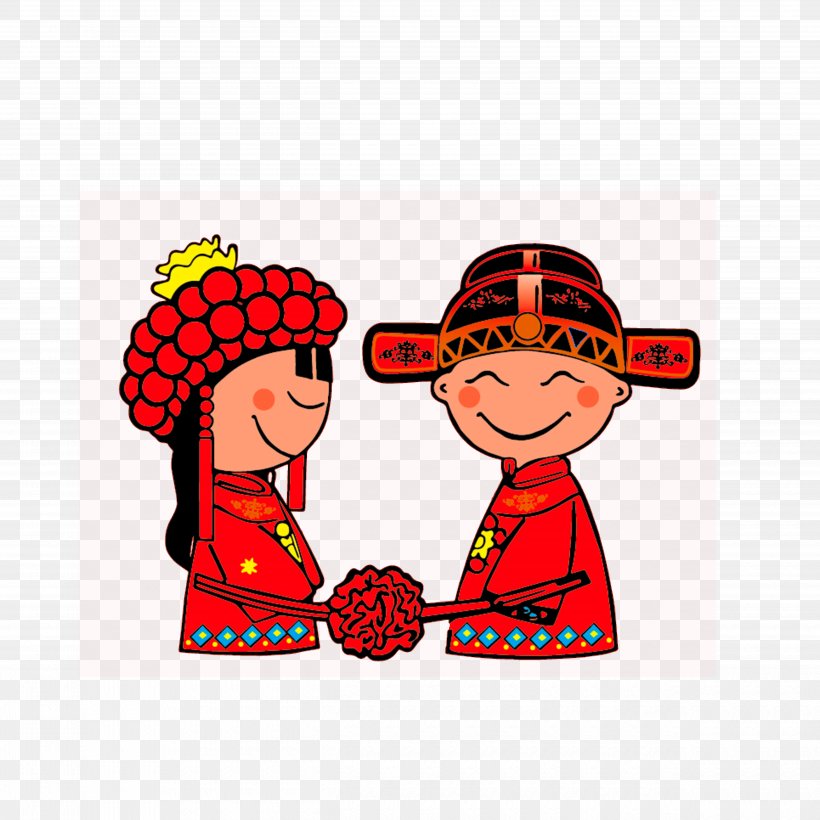Bridegroom Wedding Chinese Marriage Illustration Png 5000x5000px
