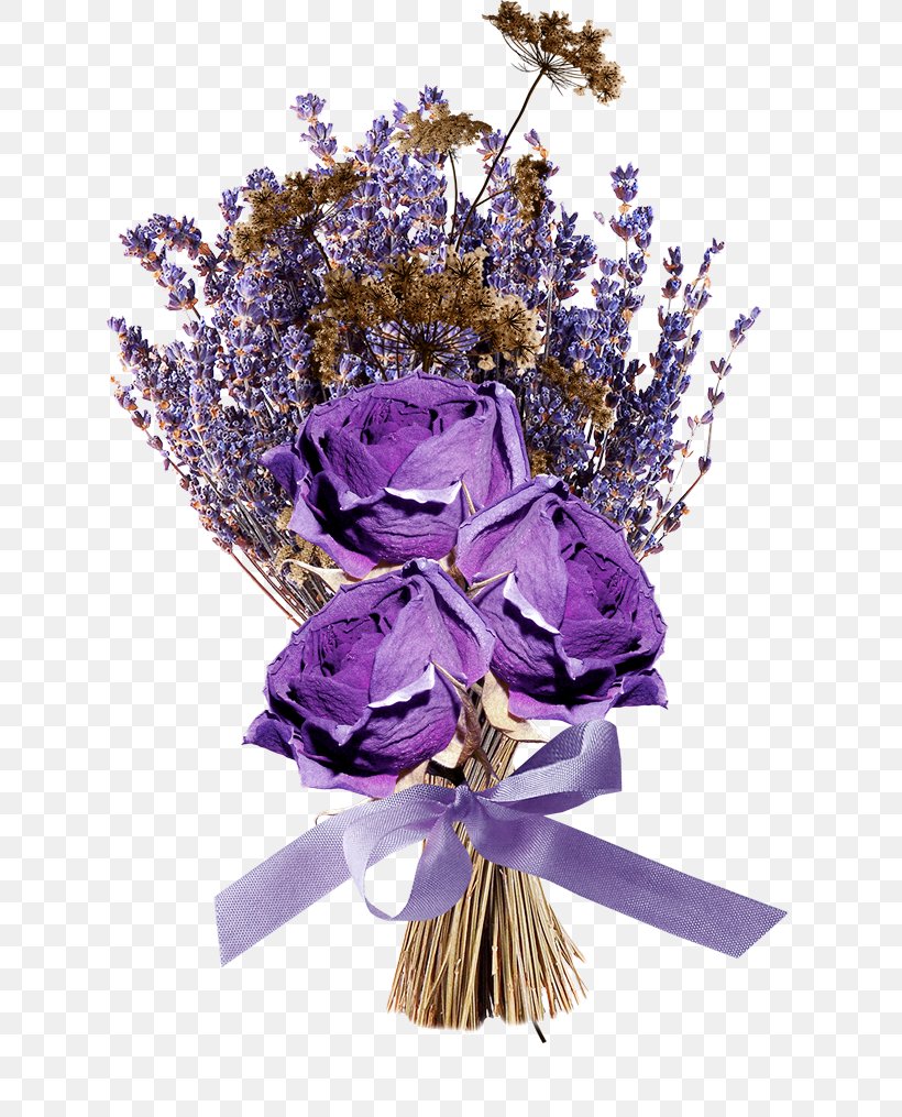 Floral Design English Lavender Flower Purple, PNG, 650x1015px, Floral Design, Artificial Flower, Cut Flowers, English Lavender, Floristry Download Free