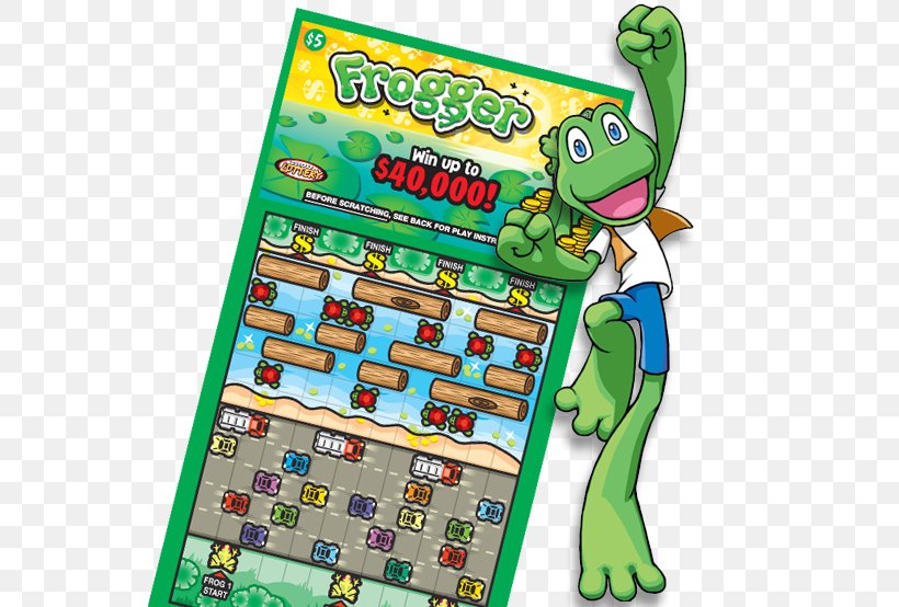 Frogger Nebraska Lottery Video Game Pollard Banknote Limited Partnership, PNG, 550x554px, Frogger, Area, Cartoon, Fictional Character, Frog Download Free