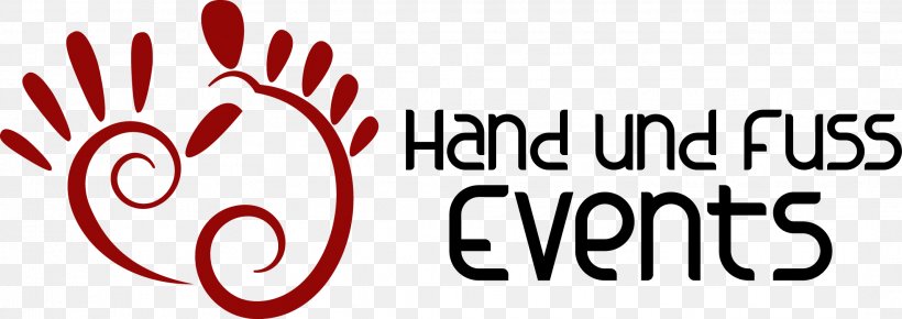 Hand Und Fuss Events GmbH Business Logo Catering, PNG, 2136x757px, Watercolor, Cartoon, Flower, Frame, Heart Download Free
