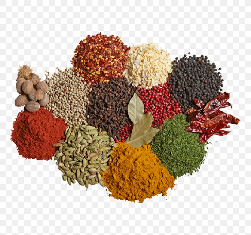 Indian Cuisine Spice Mix Flavor Food, PNG, 768x768px, Indian Cuisine, Baharat, Black Pepper, Commodity, Concentrate Download Free