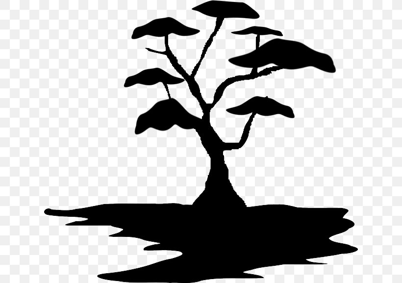 African Trees Clip Art, PNG, 640x577px, Tree, African Trees, Artwork, Black And White, Bonsai Download Free