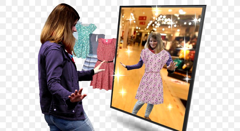 Augmented Reality Retail Virtual Dressing Room Virtuality, PNG, 600x450px, Augmented Reality, Business, Changing Room, Clothing, Ecommerce Download Free