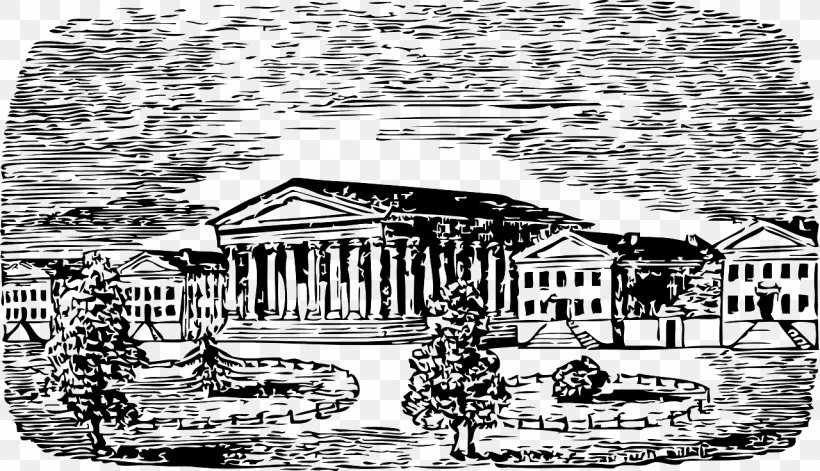 College School Academic Degree Clip Art, PNG, 1280x736px, College, Academic Degree, Artwork, Black And White, Building Download Free