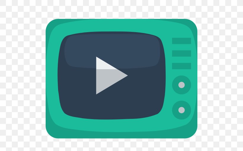 Television Icon Design, PNG, 512x512px, Television, Advertisement Film, Aqua, Blue, Computer Monitors Download Free