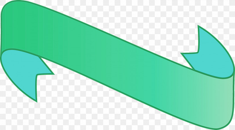 Green Aqua Line Wing, PNG, 3000x1673px, Ribbon, Aqua, Green, Line, Paint Download Free
