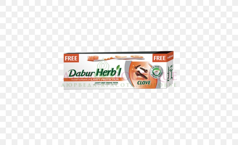Toothpaste Herb Dabur Basil Toothbrush, PNG, 500x500px, Toothpaste, Basil, Clove, Dabur, Flavor Download Free
