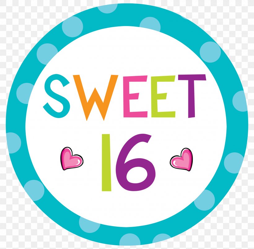 Sweet Sixteen Birthday Cake Party Clip Art, PNG, 2400x2354px, Sweet Sixteen, Area, Birthday, Birthday Cake, Brand Download Free