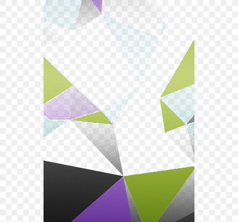 Graphic Design Triangle Pattern, PNG, 520x763px, Triangle, Computer, Green, Purple, Rectangle Download Free