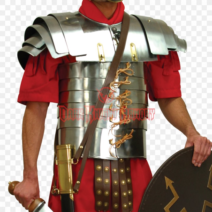 Lorica Segmentata Roman Military Personal Equipment Lorica Hamata Roman Army, PNG, 866x866px, Lorica Segmentata, Armour, Body Armor, Breastplate, Costume Download Free