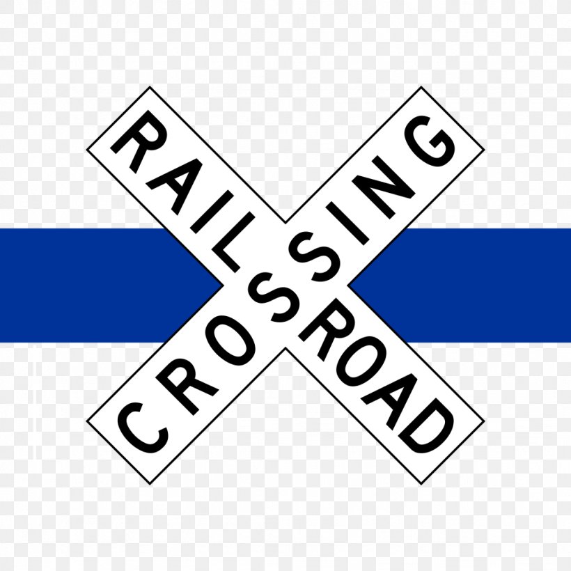 Rail Transport Train Level Crossing Crossbuck Track, PNG, 1024x1024px, Rail Transport, Area, Baanvak, Brand, Crossbuck Download Free