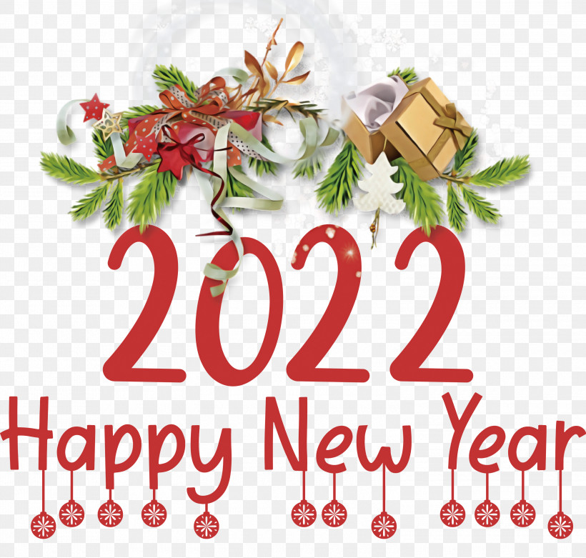 2022 Happy New Year 2022 New Year Happy New Year, PNG, 3000x2859px, Happy New Year, Bauble, Christmas Day, Christmas Ornament M, Floral Design Download Free