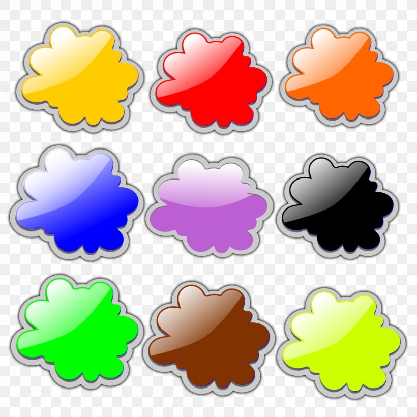 Cloud Color Clip Art, PNG, 900x900px, Cloud, Color, Drawing, Mushroom Cloud, Rain Download Free