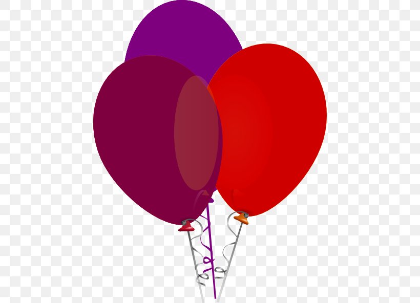 Toy Balloon Clip Art Red Violet, PNG, 456x592px, Balloon, Birthday, Green, Heart, Helium Download Free