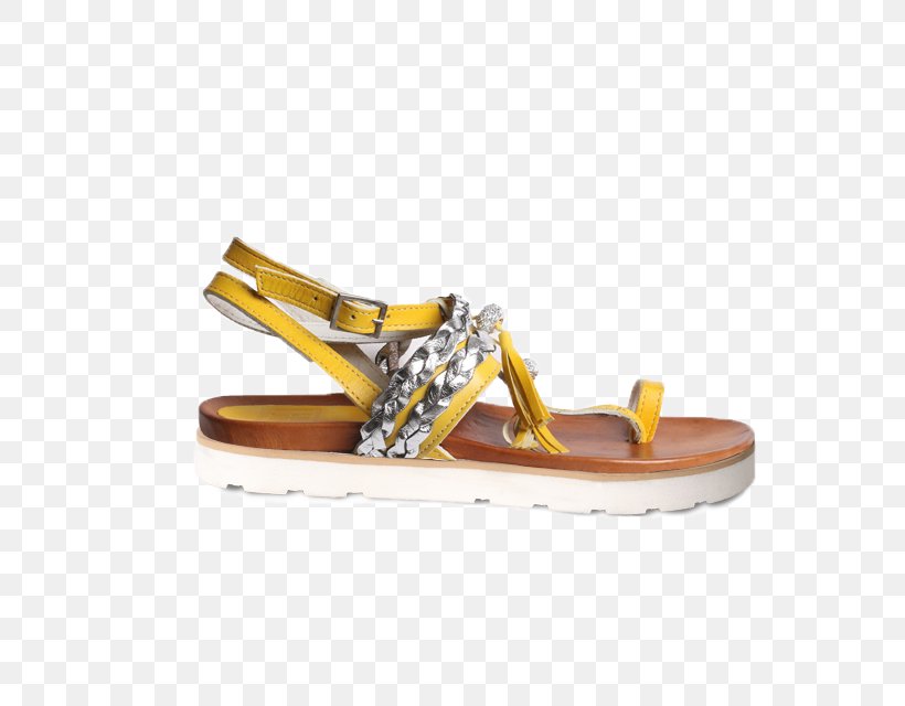Sandal Shoe, PNG, 800x640px, Sandal, Footwear, Outdoor Shoe, Shoe, Yellow Download Free