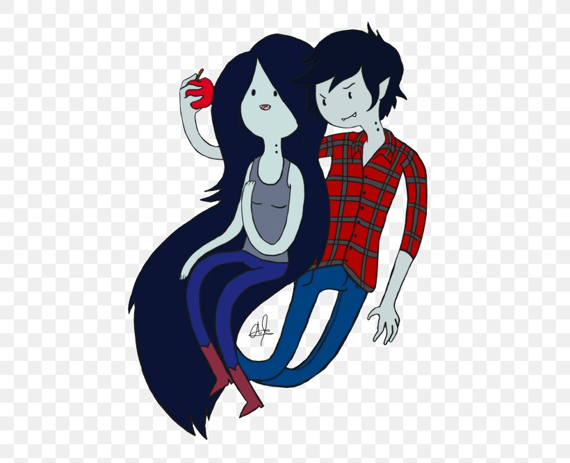 Marceline The Vampire Queen Princess Bubblegum Marshall Lee Ice King, PNG, 500x667px, Watercolor, Cartoon, Flower, Frame, Heart Download Free