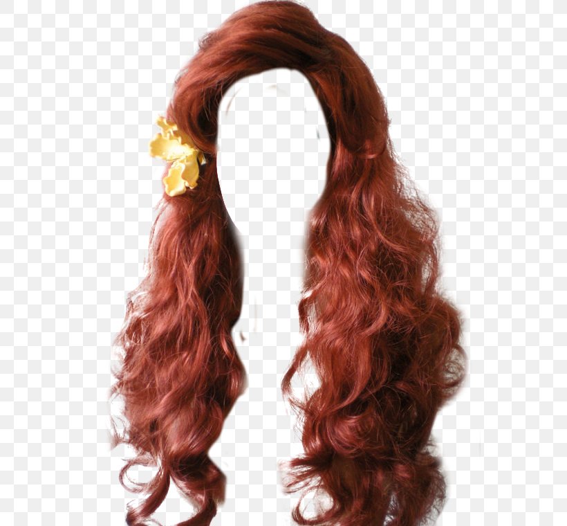 Wig Long Hair Hair Coloring Hair Tie, PNG, 570x760px, Wig, Auburn Hair, Brown Hair, Caramel Color, Doll Parts Download Free