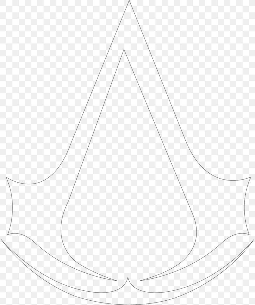 Assassin's Creed IV: Black Flag Ezio Auditore Assassin's Creed: Altaïr's Chronicles Assassin's Creed Unity Assassins, PNG, 813x982px, Ezio Auditore, Assassins, Black And White, Drawing, Emblem Download Free