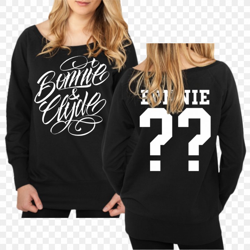 Hoodie T-shirt Köthen (Anhalt) Bonnie And Clyde Shetland Sheepdog, PNG, 1300x1300px, Hoodie, Black, Bluza, Bonnie And Clyde, Brand Download Free