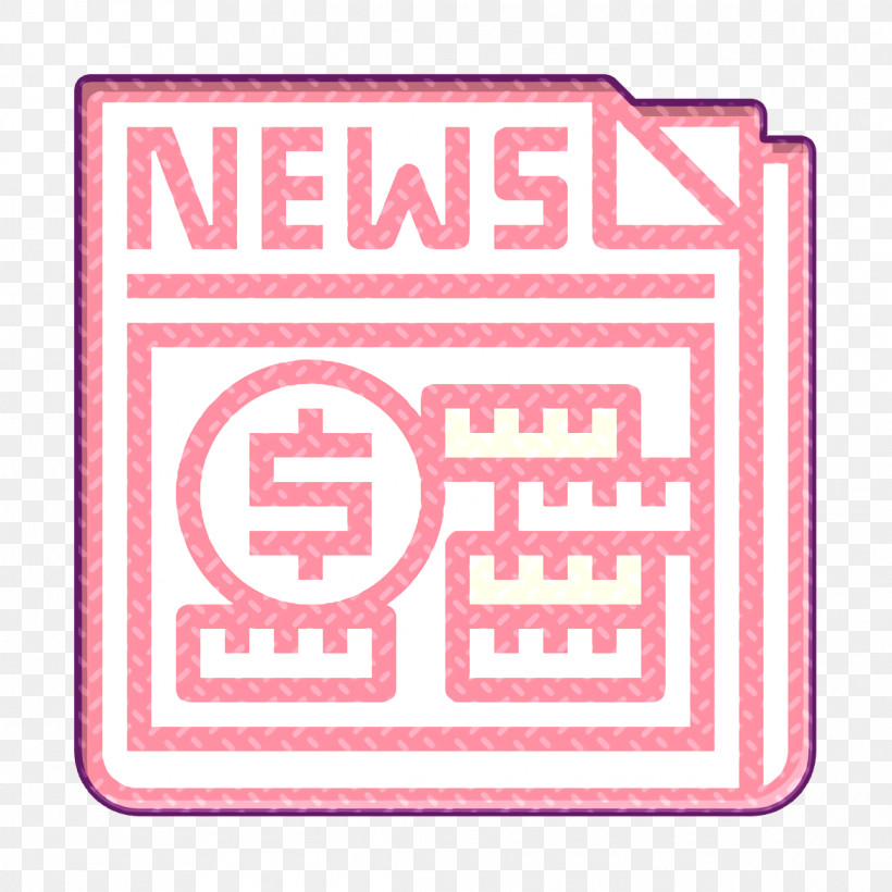 News Icon Newspaper Icon, PNG, 1166x1166px, News Icon, Label, Line, Logo, Magenta Download Free