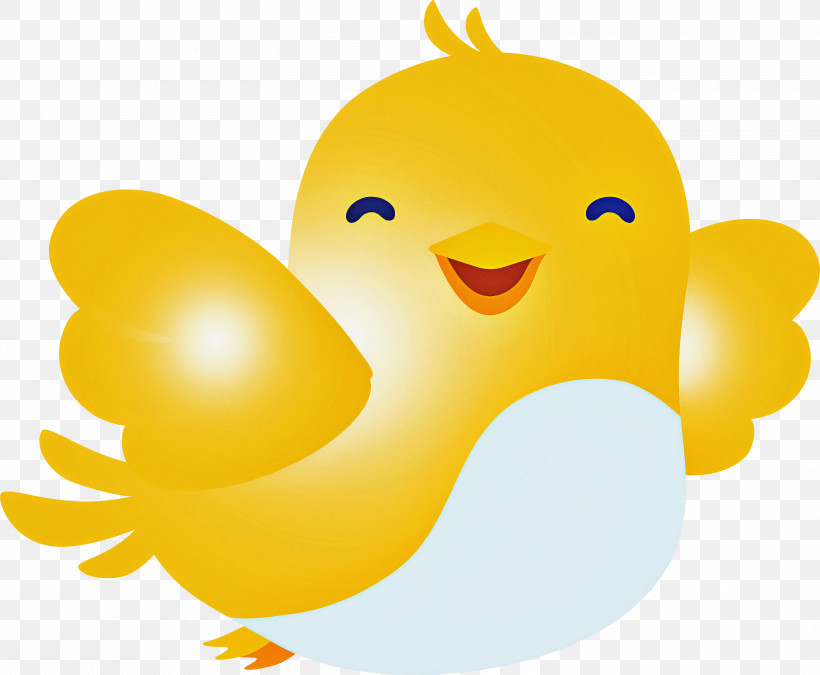 Yellow Bird Rubber Ducky Beak Ducks, Geese And Swans, PNG, 3000x2470px, Yellow, Bath Toy, Beak, Bird, Chicken Download Free