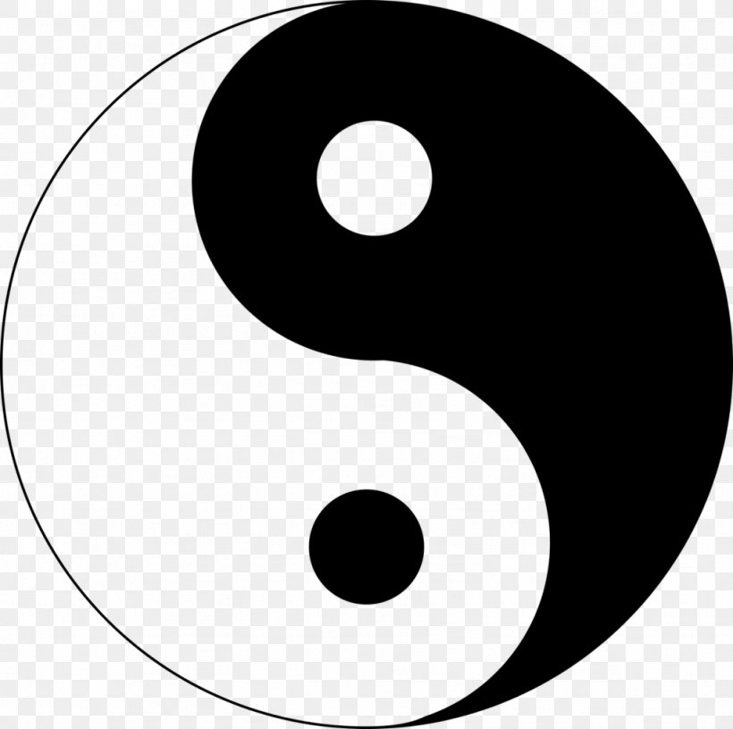 Yin And Yang Chinese Philosophy Clip Art, PNG, 1024x1018px, Yin And Yang, Black And White, Chinese Philosophy, Concept, Monochrome Download Free