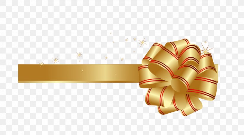 Ribbon, PNG, 2342x1298px, Ribbon, Gold, Preview, Product Design, Red Ribbon Download Free