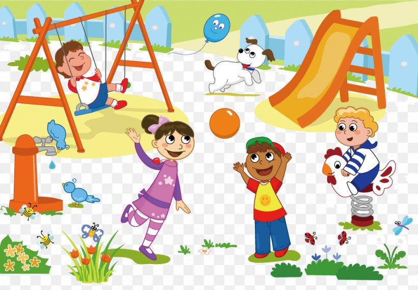 Schoolyard Playground Child Clip Art, PNG, 997x692px, Schoolyard, Area, Art, Cartoon, Child Download Free