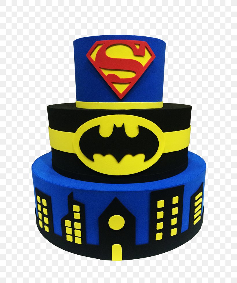 Birthday Cake Superman Spider-Man Wedding Cake, PNG, 734x979px, Cake, Batman, Batman V Superman Dawn Of Justice, Bemcasado, Birthday Cake Download Free