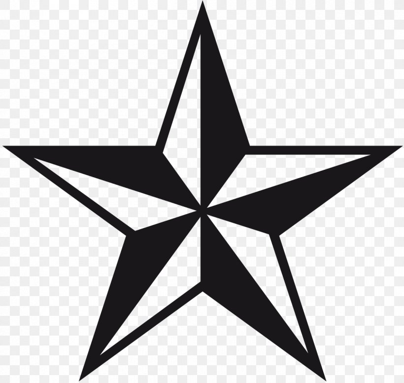 Nautical Star Tattoo Wall Decal Sticker, PNG, 1200x1137px, Nautical Star, Abziehtattoo, Black, Black And White, Compass Rose Download Free
