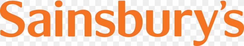 Sainsbury's Online Logo Business Supermarket, PNG, 2000x379px, Logo, Brand, Business, Grocery Store, Orange Download Free