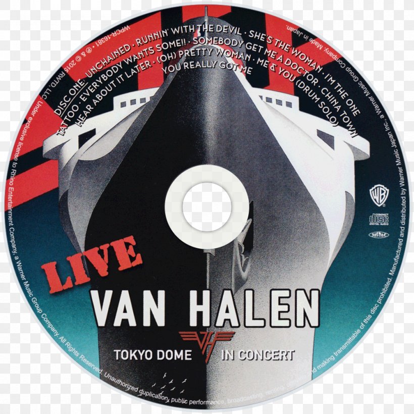 Van Halen A Different Kind Of Truth For Unlawful Carnal Knowledge Compact Disc Tokyo Dome Live In Concert, PNG, 1000x1000px, Watercolor, Cartoon, Flower, Frame, Heart Download Free
