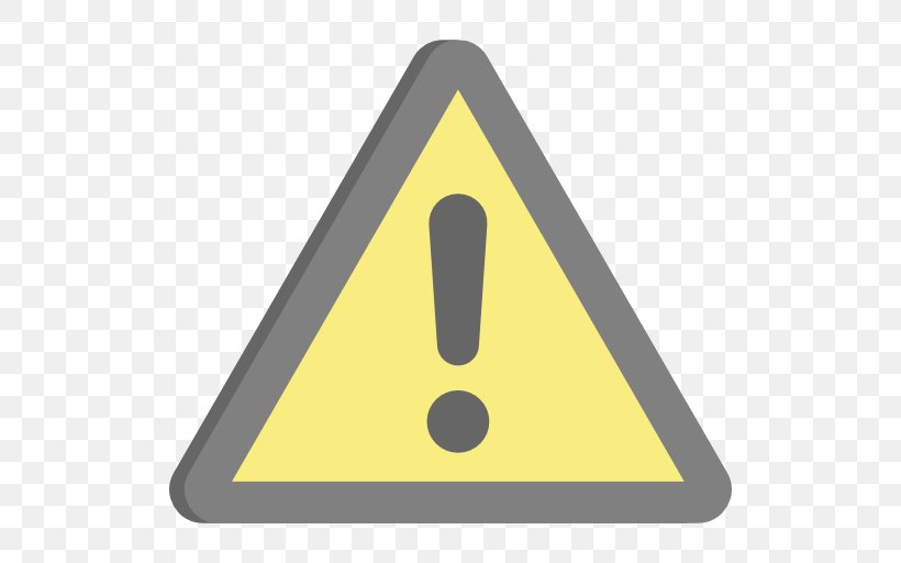 Warning Sign Hazard Symbol, PNG, 512x512px, Warning Sign, Advarselstrekant, Anticlimb Paint, Exclamation Mark, Hazard Download Free