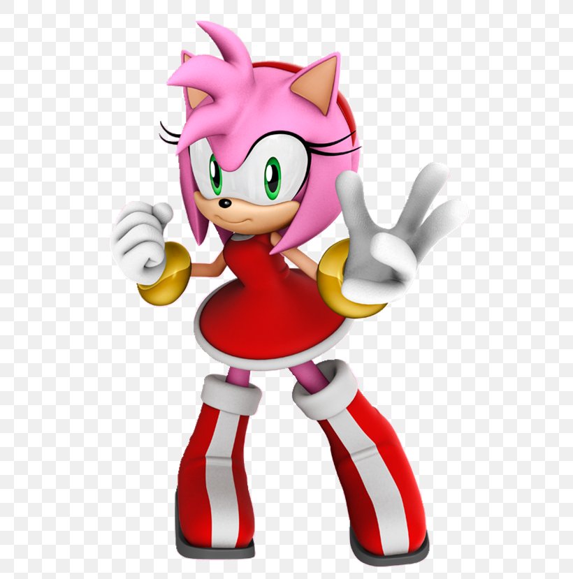 Amy Rose Sonic The Hedgehog Knuckles The Echidna Shadow The Hedgehog Sonic Advance, PNG, 558x829px, Amy Rose, Animal Figure, Art, Cartoon, Doctor Eggman Download Free