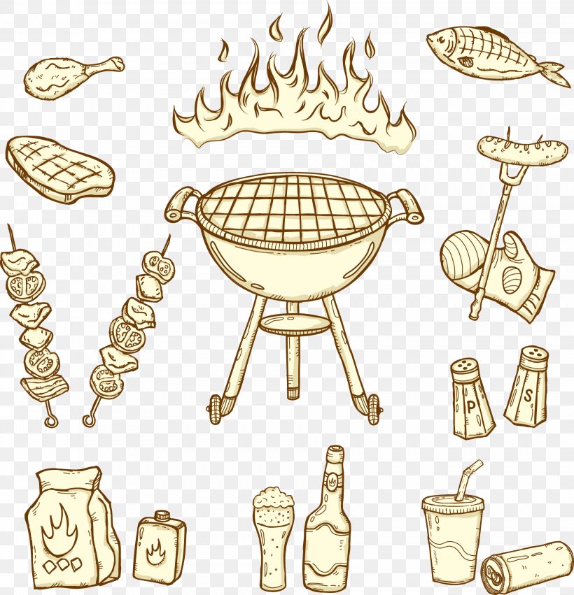 Barbecue Adobe Illustrator, PNG, 1886x1959px, Barbecue, Area, Element, Material, Royaltyfree Download Free