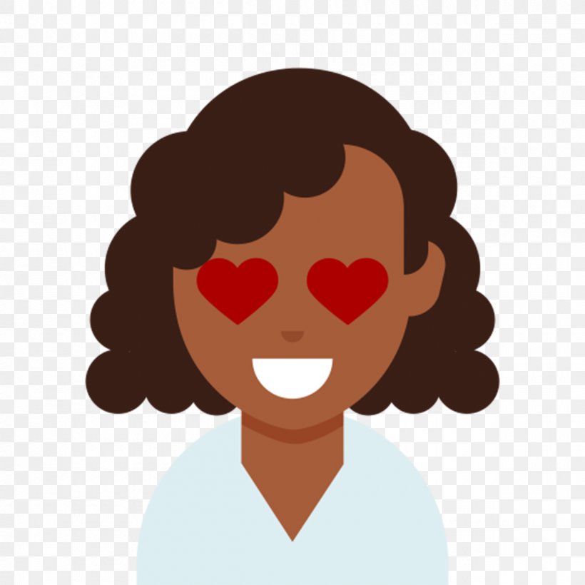 Black Hair Hairstyle Emoji Afro-textured Hair, PNG, 1200x1200px, Watercolor, Cartoon, Flower, Frame, Heart Download Free