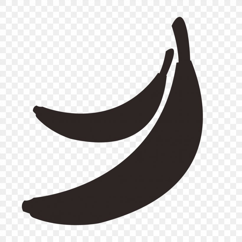 Clip Art Image, PNG, 1028x1028px, Banana, Black And White, Flat Design, Food, Plant Download Free