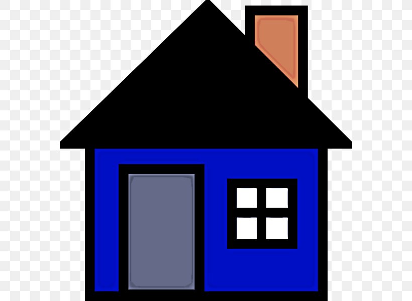 House Line Home Roof Electric Blue, PNG, 582x600px, House, Electric Blue, Home, Roof Download Free