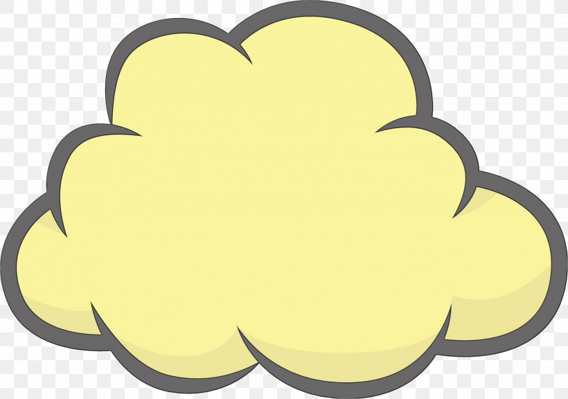 Yellow Meter Fruit, PNG, 2736x1922px, Cartoon Cloud, Fruit, Meter, Paint, Watercolor Download Free