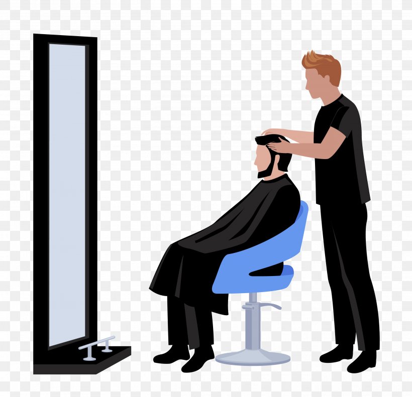 Beauty Parlour Euclidean Vector Hairdresser Hairstyle, PNG, 2719x2625px, Beauty Parlour, Beauty, Business, Chair, Communication Download Free