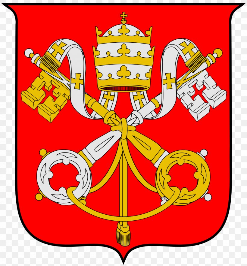 Coats Of Arms Of The Holy See And Vatican City Coat Of Arms Wappen Des Heiligen Stuhls Flag Of Vatican City, PNG, 1200x1298px, Holy See, Area, Blazon, Coat Of Arms, Crest Download Free