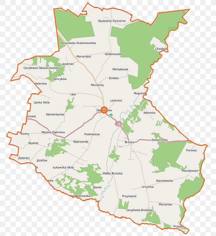 Głowaczów, Masovian Voivodeship Gmina Mariampol Gmina Magnuszew Mariampol, Kozienice County, PNG, 925x1009px, Gmina, Area, Ecoregion, Land Lot, Locator Map Download Free