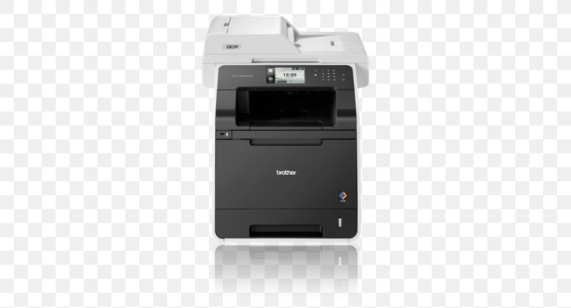Multi-function Printer Laser Printing Brother Industries Toner, PNG, 768x442px, Multifunction Printer, Brother Industries, Canon, Color Printing, Electronic Device Download Free